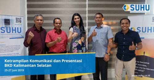 Pelatihan Ketrampilan Komunikasi dan Presentasi BKD Kalimantan Selatan