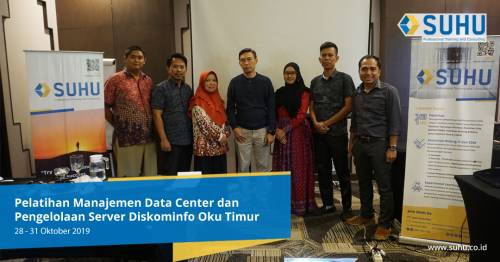 Pelatihan Manajemen Data Center dan Pengelolaan Server Diskominfo Oku Timur