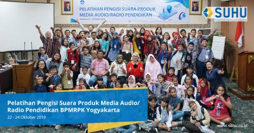 Pelatihan Pengisi Suara Produk Media Audio/ Radio Pendidikan BPMRPK Yogyakarta