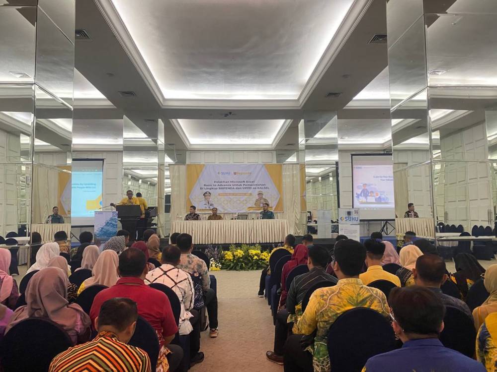 Pelatihan Excel - Badan Pendapatan Daerah Provinsi Kalimantan Selatan.