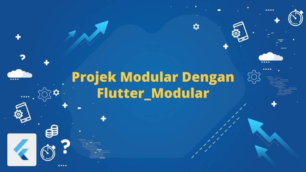 Projek Modular dengan flutter modular